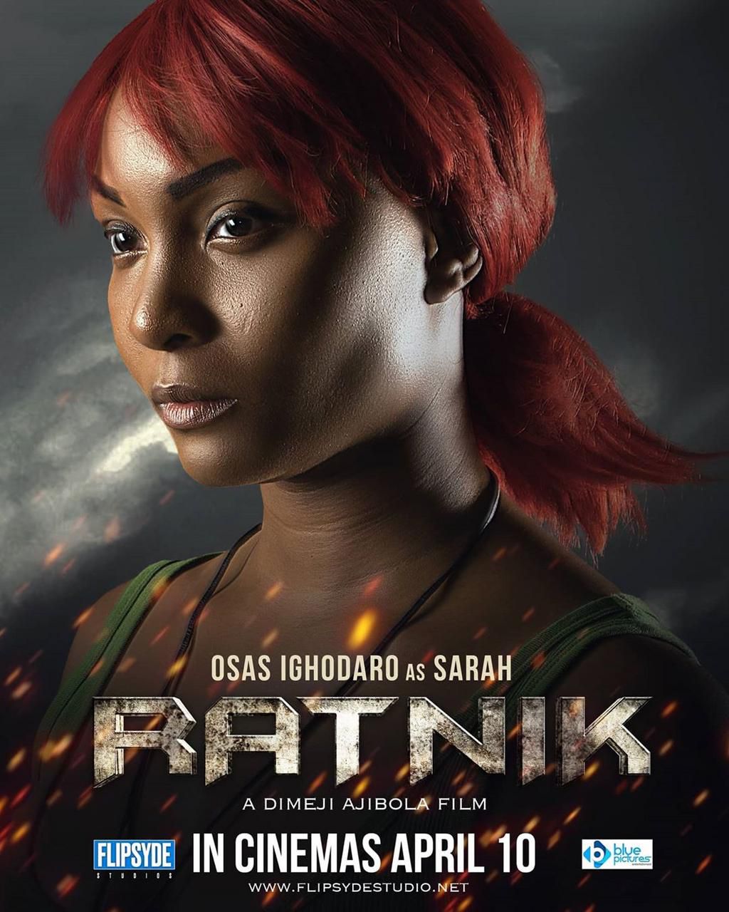 Osas Ighodaro plays lead in the upcoming sci-fi directed by Dimeji Ajibola