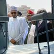 President Muhammadu Buhari thanks Nigerians as he unveils 2X Agusta 109P Gunship and Mi-17 1E Medium Lift Helicopters into the service of the Nigerian Air Force. [Twitter/@BashirAhmaad]