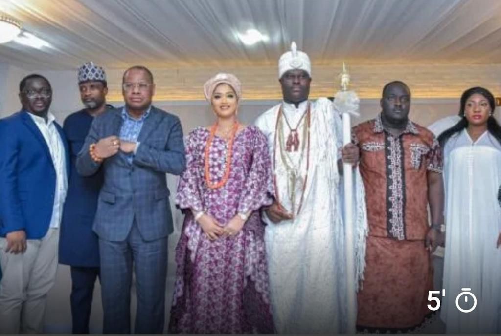 Ooni of Ife receives Dr. Elizabeth Jack Rich-Tien, holds discuss for empowerment intervention in southwest