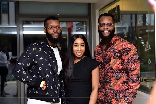 Idia Aisien, Ify Okoye, Denrele Edun, Lynxx and Timini all glammed up for Birds of Prey premiere at Filmhouse Cinemas, Landmark