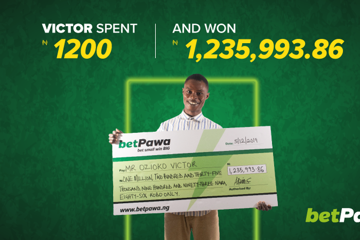 How Victor won ₦1,235,993.86 from one bet