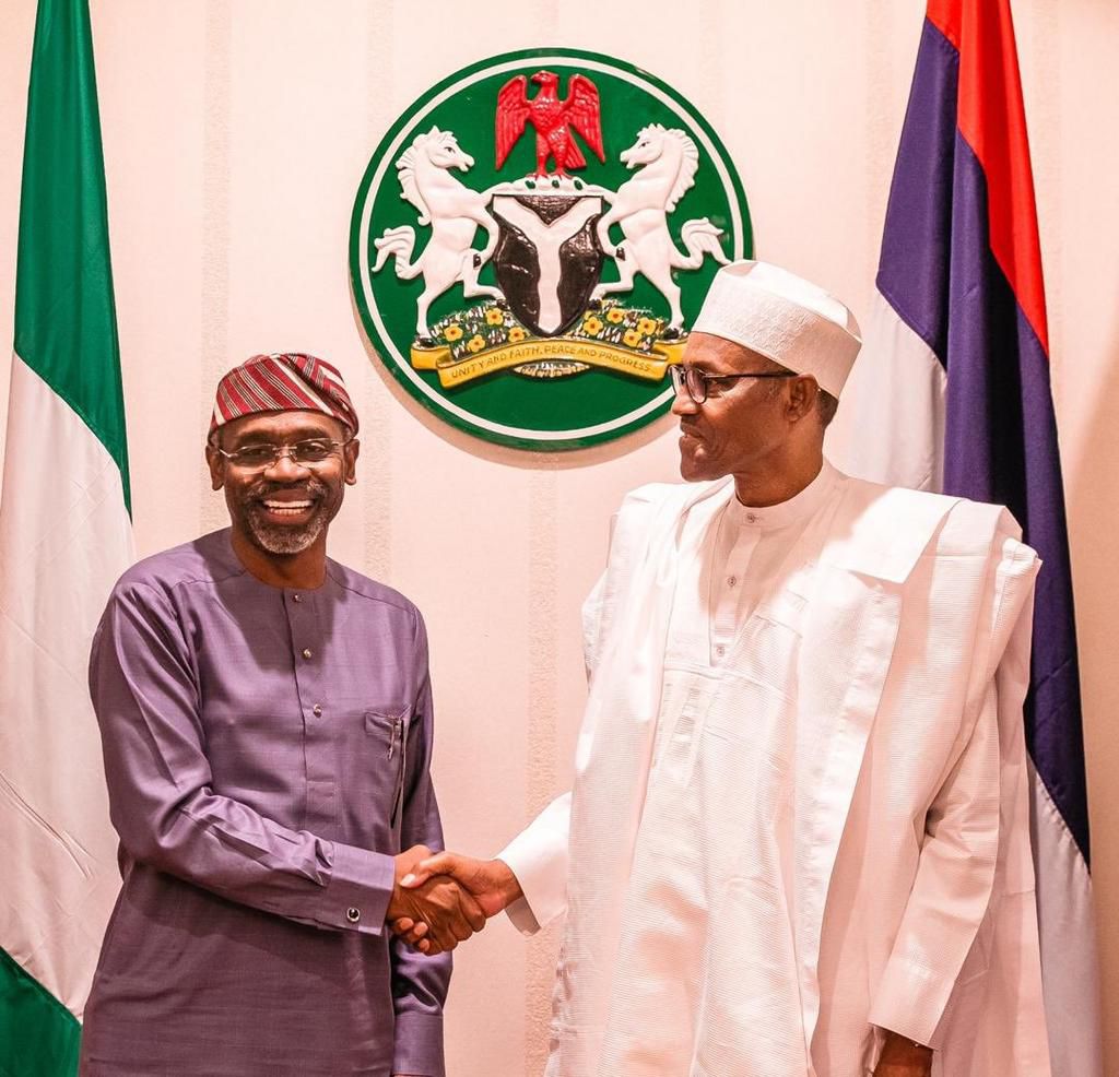 President Muhammadu Buhari and Speaker House of Representatives, Hon. Femi Gbajabiamila [Twitter/@FemiGbaja]