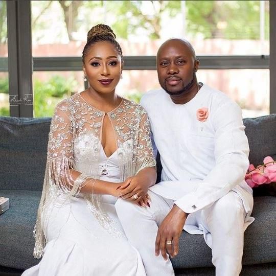 Dakore Akande and her husband