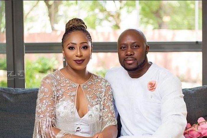 Dakore Akande and her husband