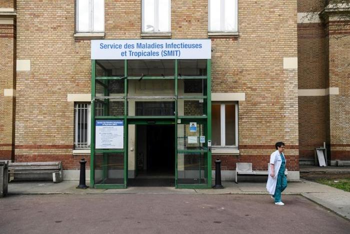 Two of the three cases confirmed in France are being treated at Paris's Bichat hospital