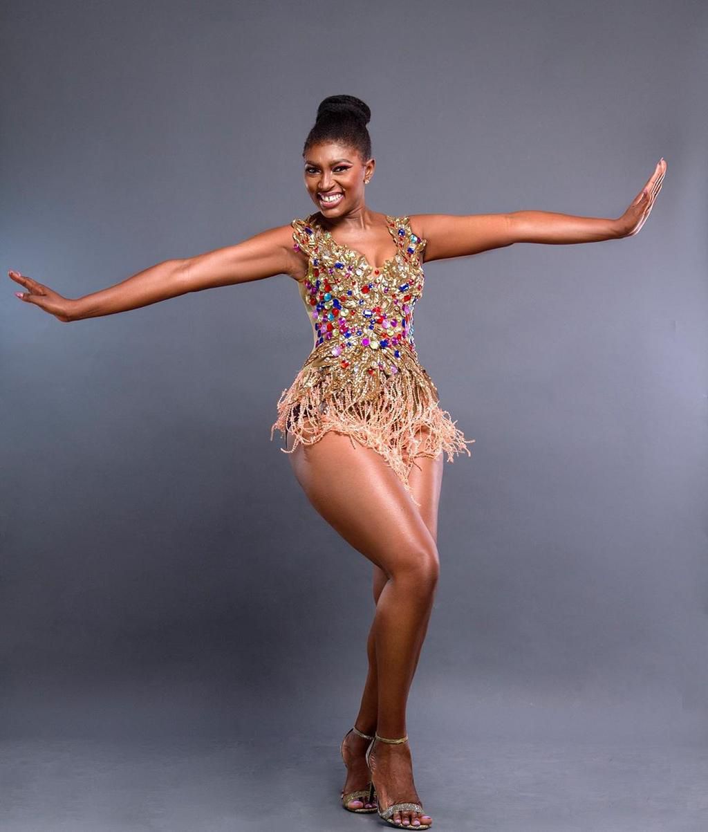 Ufuoma Mcdermott didn't just start off as an actor but was in a beauty queen back in 2002 [Instagram/UfuomaMcdermott]