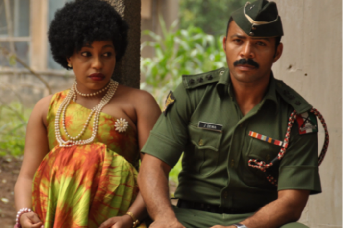 Rita Dominic and Ramsey Nouah in '76' directed by Izu Ojukwu