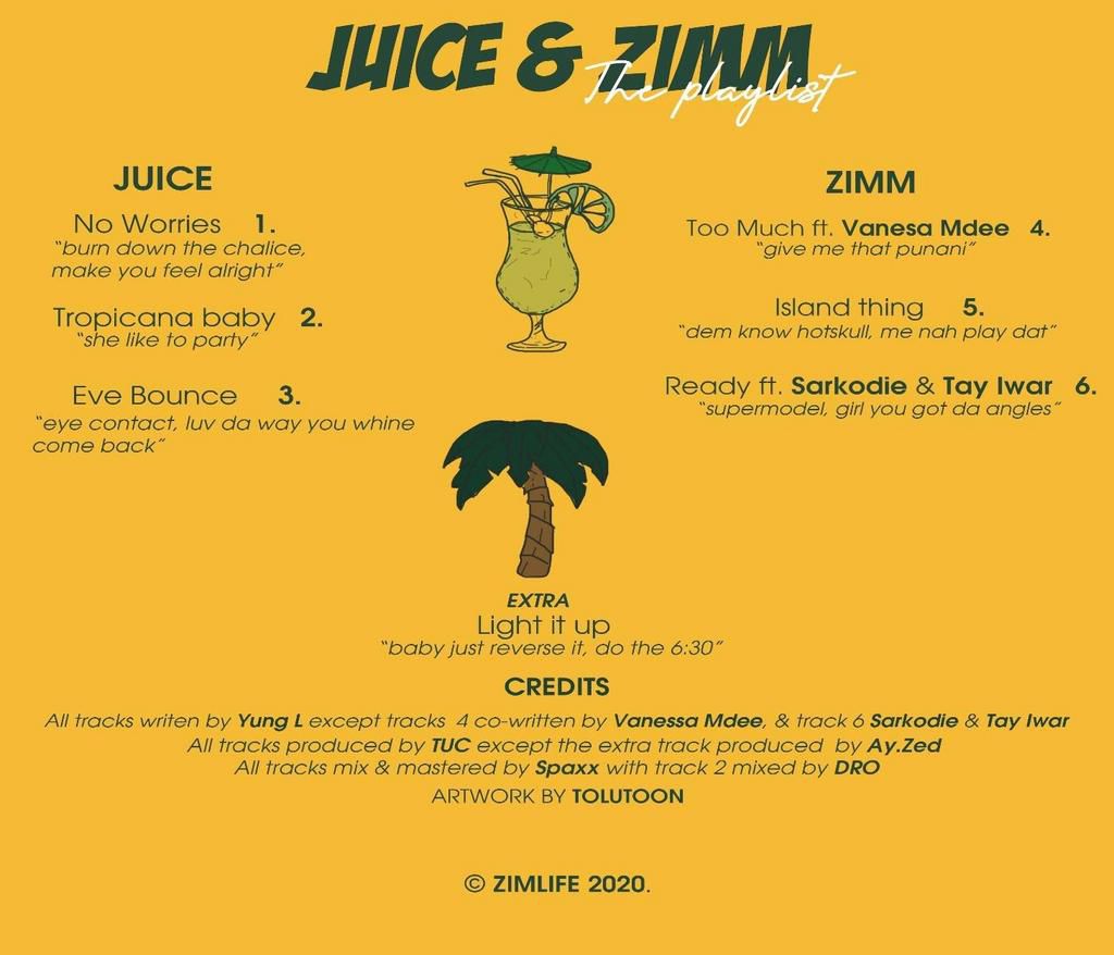 Yung L starts 2020 with some “Juice & Zimm”