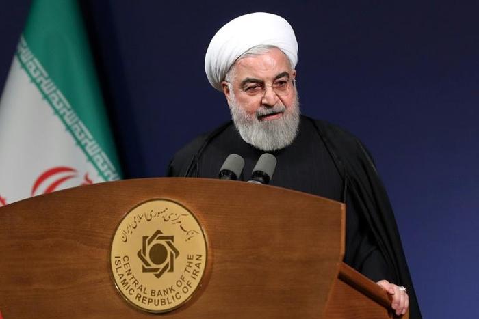 Iran's President Hassan Rouhani says his government "is working daily to prevent military confrontation or war" with the United States