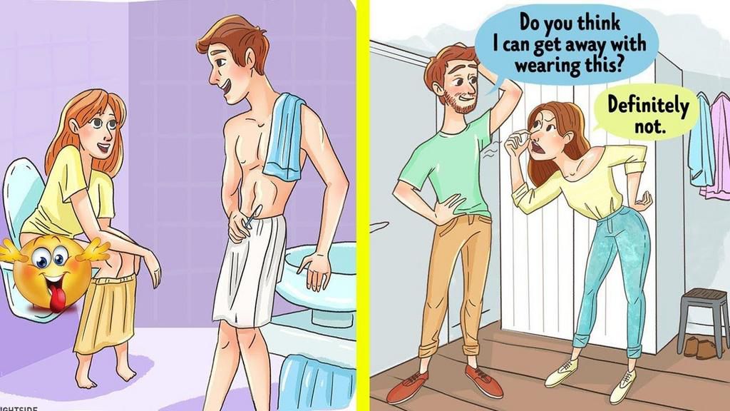 Some funny things couples do that end up freshening the relationships