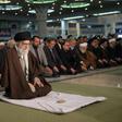 Iran's Supreme Leader Ayatollah Ali Khamenei on Friday labelled the governments of Britain, France and Germany "American lackeys" in a speech as he led the main weekly Muslim prayers in Tehran for the first time since 2012

on January 17, 2020, shows K...