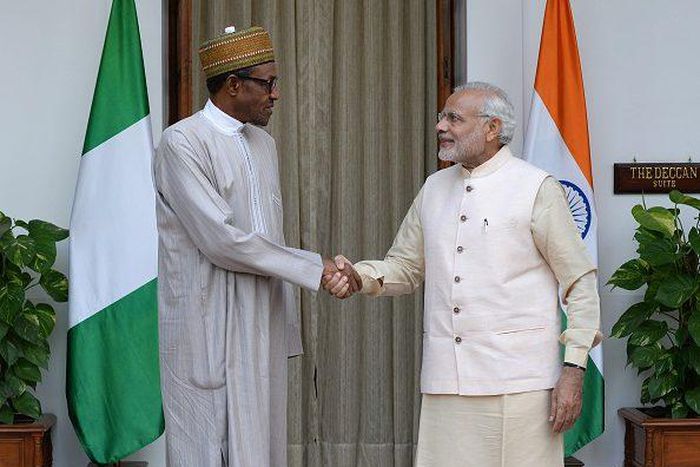 President Muhammadu Buhari has congratulated Indian Prime Minister Narendra Modi on his election victory [Aledeh]