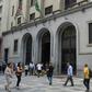 The Sao Paulo Stock Exchange in downtown Sao Paulo, Brazil on March 9, 2020