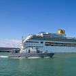The vessel has been looking for a safe port after evacuating an Argentine woman who fell ill with respiratory problems