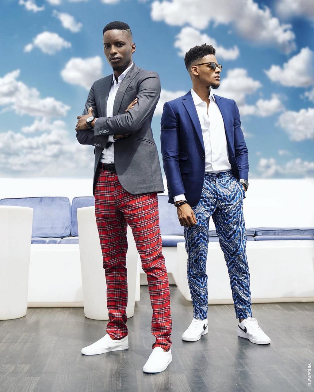 Elozonam and twin brother Kanso (Instagram/Elozonam)