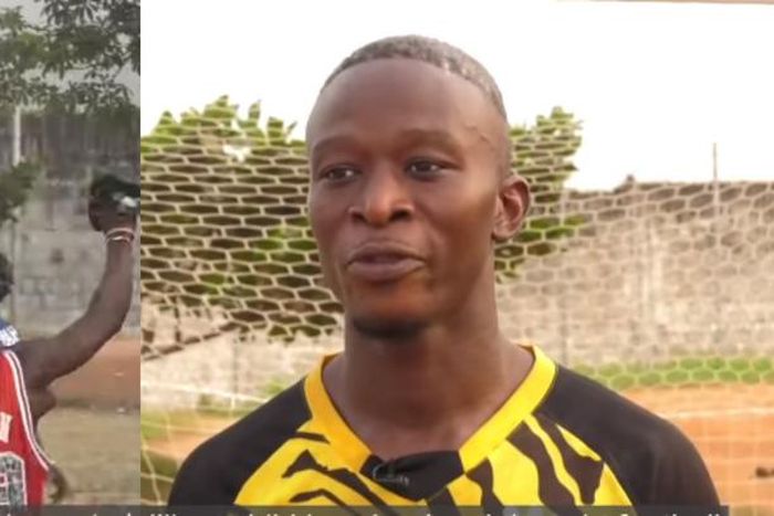 VIDEO: Meet the talented goalkeeper trying to launch his career from Nsawam Prison