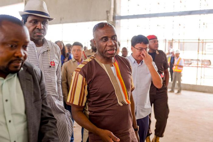 Transport Minister, Chibuike Rotimi Amaechi [Israel Ibeleme]