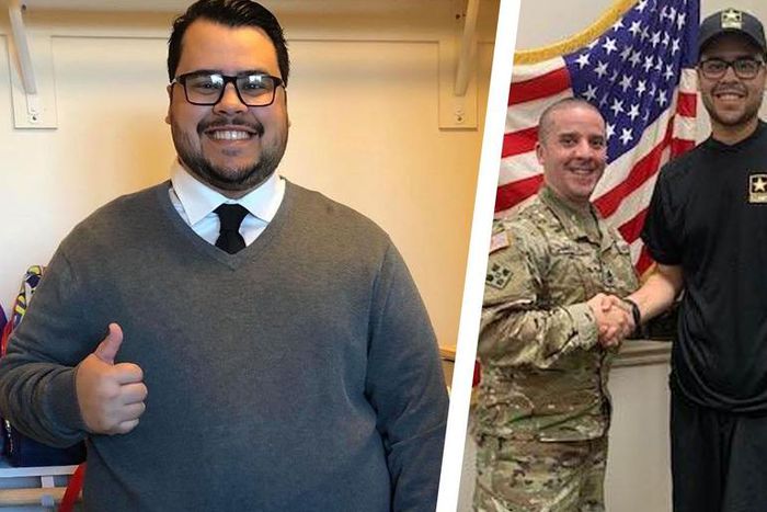This Guy Lost 165 Pounds and Joined the Army