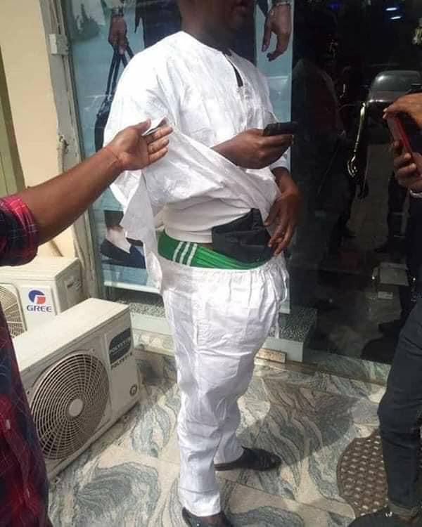 Elderly slay king nabbed with stolen boutique clothes hidden in his underwear