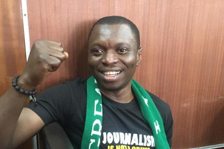 Journalist Agba Jalingo has been in detention for months for his views (Premium Times)