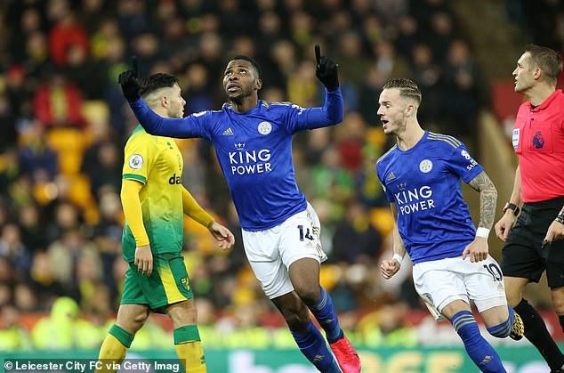 Kelechi Iheanacho (Leicester City via Getty Images )