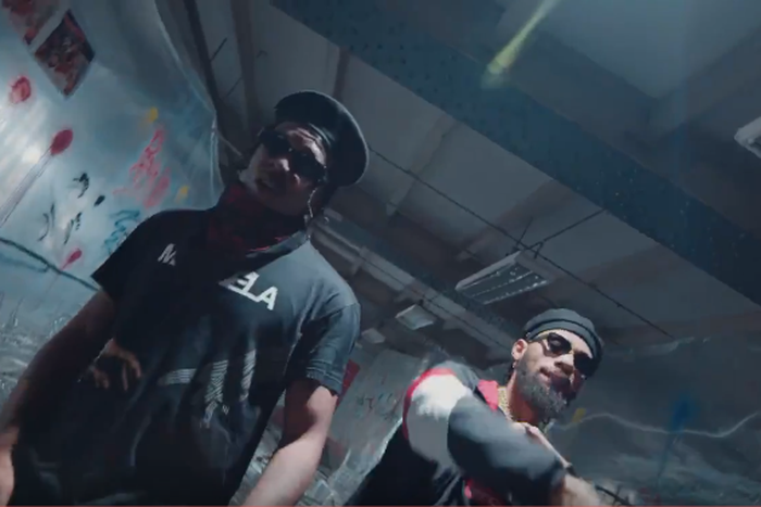 Phyno and Runtown unveil colourful video for, 'God's Willing.' (YouTube/PhynoVEVO)