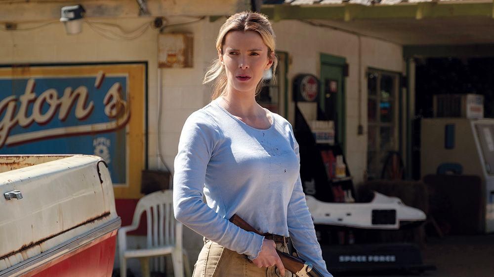 Betty Gilpin in The Hunt.