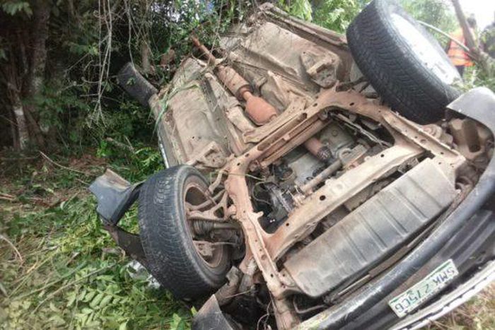 Policemen crushed by truck while requesting bribe in Asaba.