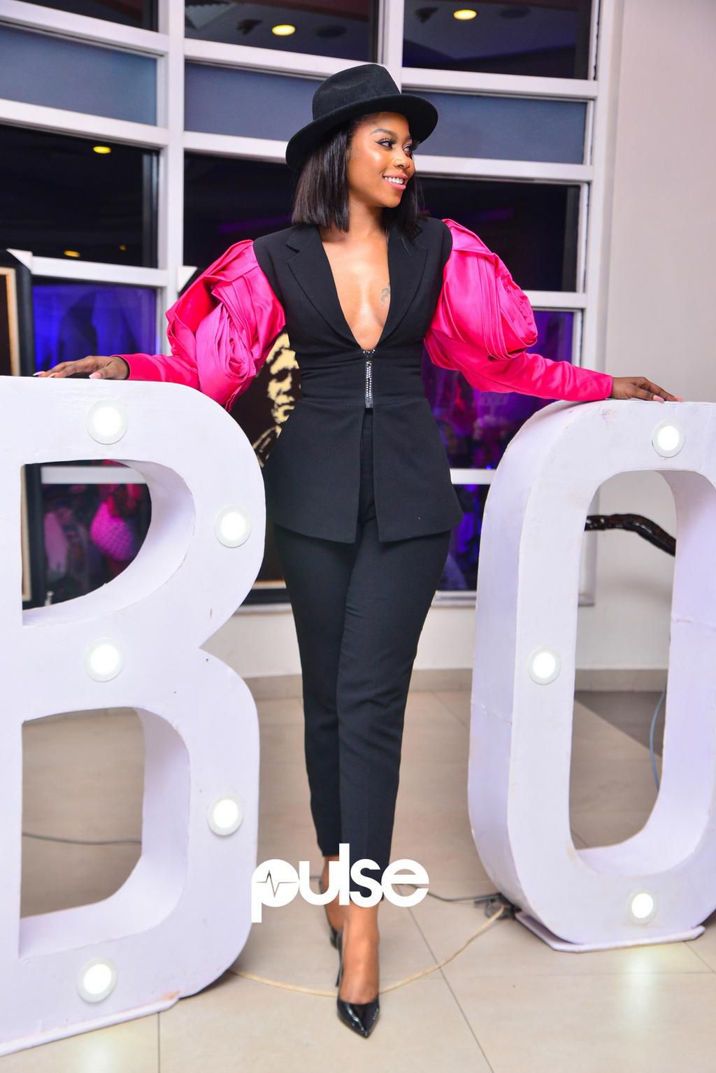 Lilian Afegbai at the Who's The Boss movie premiere
