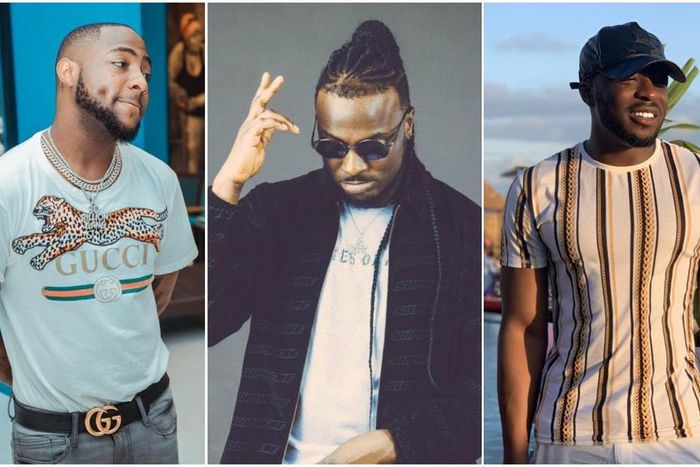 Golden Boy Entertainment boss cries out that Davido helped Peruzzi breach his contract. (PM News/O42/Instagram/KingPatrickGB)