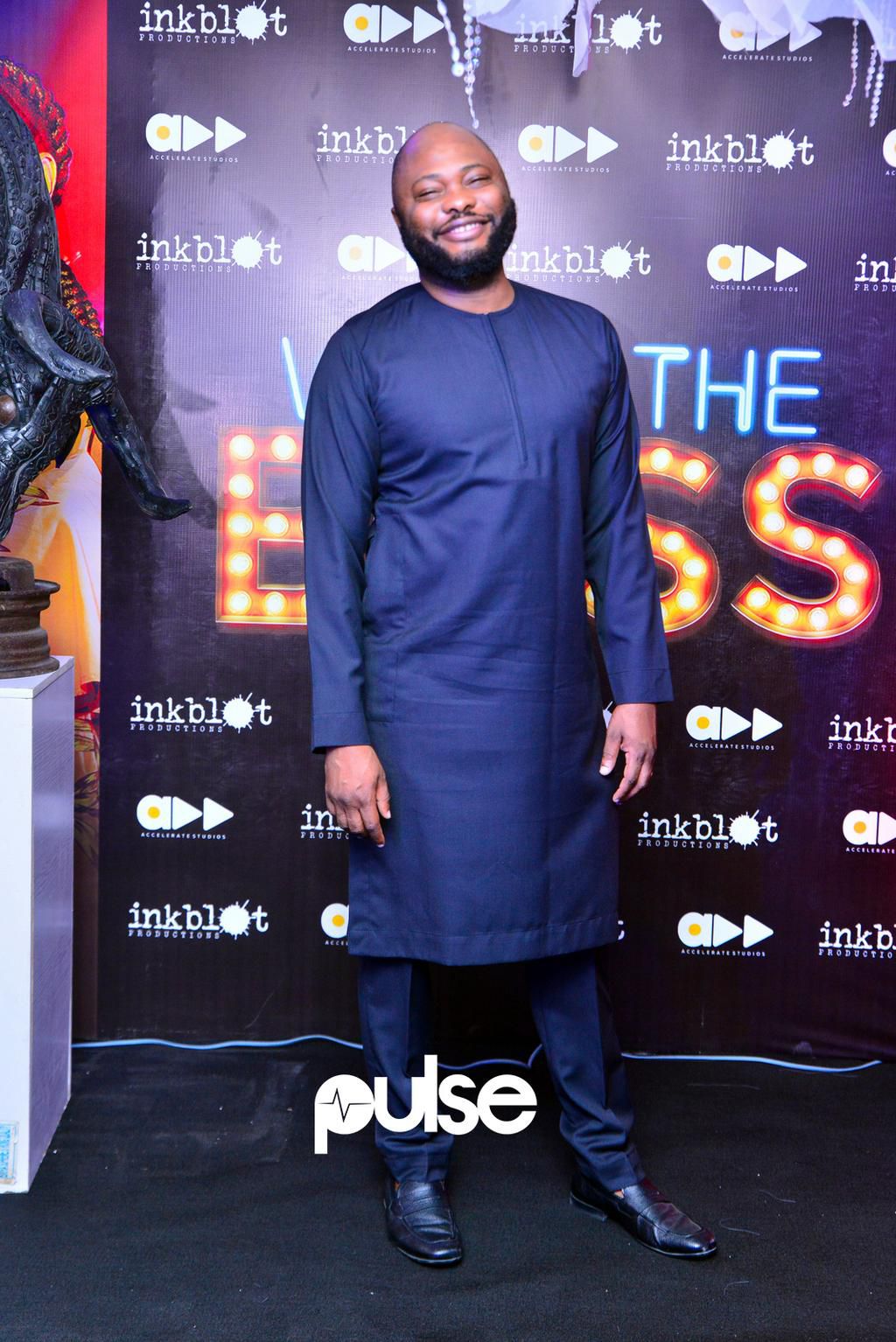 Naz Onuzo all smiles at the premiere of 'Who's The Boss' [PULSE]