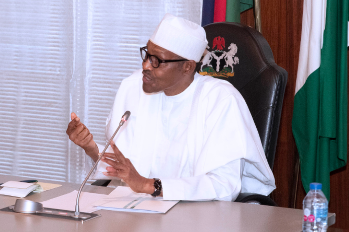 President Muhammadu Buhari. [Twitter/@NigeriaGov]