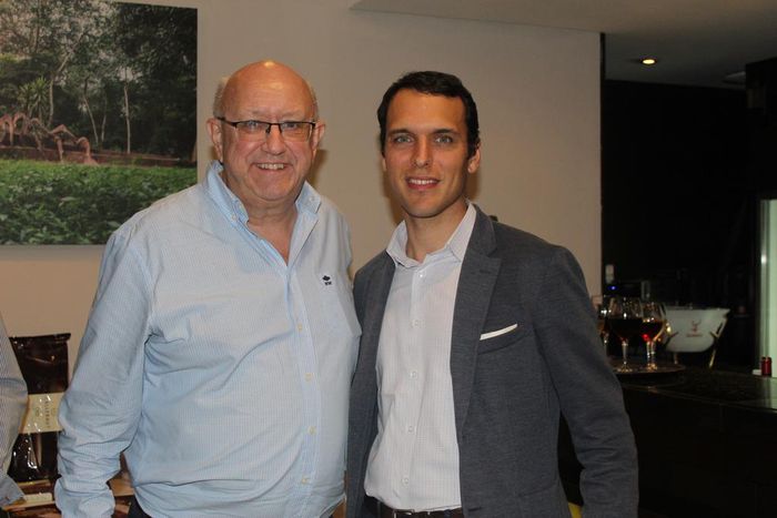 Martin Middernacht, MD - Cormart Nigeria; Adriaan Verbeke Barry Callebaut’s MD in Nigeria