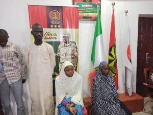 The rescued students (NAN)