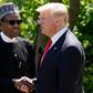 US President Donald Trump and Nigeria's President Muhammadu Buhari