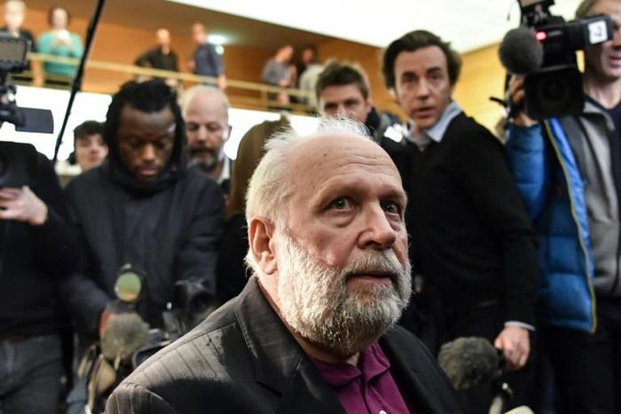 L'ex-prêtre Bernard Preynat, jugé à Lyon pour de multiples agressions sexuelles. Photo prise le 13 janvier 2020