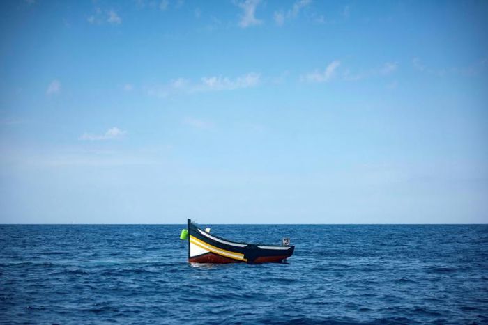Migrants often set out on simple wooden boats for dangerous sea voyages that can cover many hundreds of miles