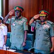 Nigeria's Service Chiefs [Twitter/@BashirAhmaad]