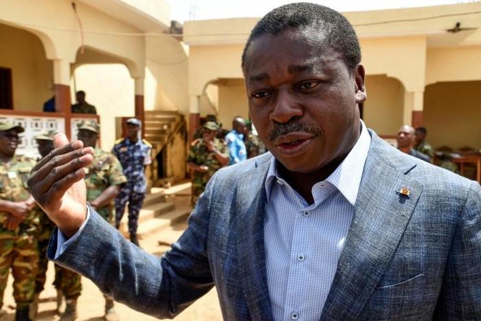 Faure Gnassingbe took over as president in 2005 after the death of his father Gnassingbe Eyadema, who ruled for 38 years after seizing power in a coup