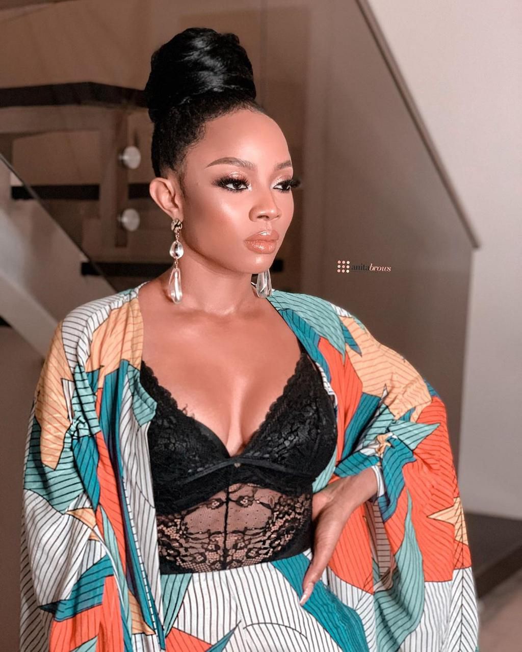 Toke Makinwa says she mad at China over the surge of coronavirus around the world. [Instagram/TokeMakinwa]