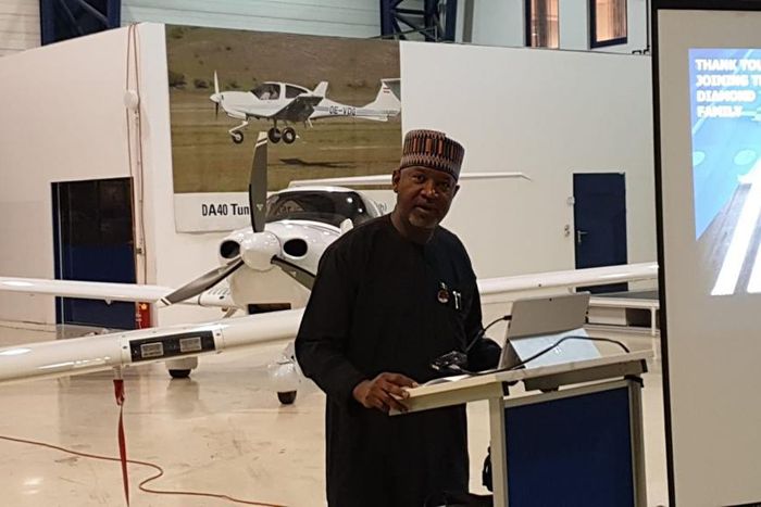 Aviation Minister, Hadi Sirika. [Twitter/@HadiSirika]