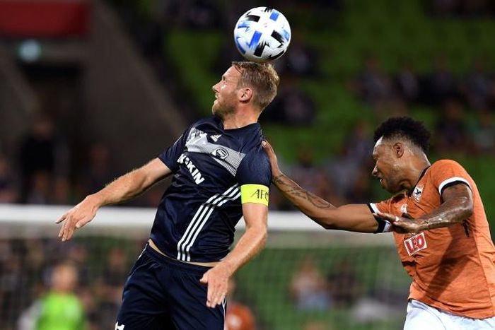 Ola Toivonen put Melbourne Victory in front against Thai champions Chiangrai United in the AFC Champions League