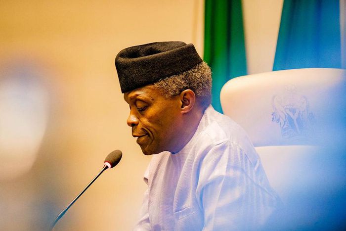 Vice President Yemi Osinbajo  [Twitter/@profOsinbajo]
