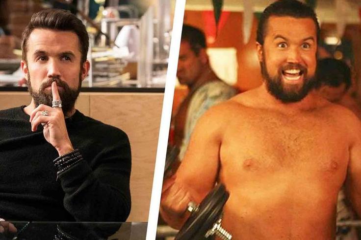 Rob McElhenney's Shirt is Still Off in New Show