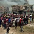 Lagos explosion destroys over 50 house (Twitter)