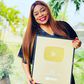 Sinach gets gold plaque as she hits one million subscribers on YouTube. (Instagram/Sinach)