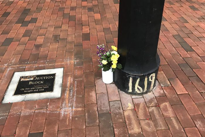 Activist Arrested Over Removal of a Slave Auction Plaque in Charlottesville