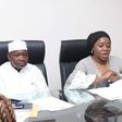 L-R: Aliyu Ibrahim, Head, Consumer Protection and Advocacy, Nigerian Communications Commission (NCC); Hafsat Lawal, Head, Consumer Policy Development and Monitoring, NCC and Sina Ilesanmi, President Association of Telephone, Cable TV and Internet Subsc...