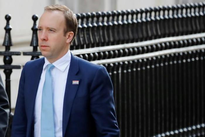 Britain's Health Secretary Matt Hancock said he was 'delighted' at the response