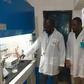 DPR officials during the inauguration of the laboratory for petroleum products analysis. [NAN]